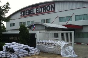 STIEBEL ELTRON: Flutkatastrophe in Thailand / Stiebel Eltron muss Werk evakuieren (mit Bild)