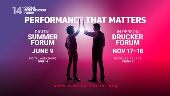 Global Peter Drucker Society: Digitales Sommerforum: „Leistung muss wieder zählen“