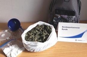 Bundespolizeiinspektion Bad Bentheim: BPOL-BadBentheim: Drogen-Duo beim Schmuggel von Marihuana und Amphetamin erwischt