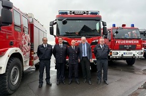 Freiwillige Feuerwehr Schalksmühle: FW Schalksmühle: Feuerwehr Schalksmühle spricht Alexander Horn und Matthias Höfer als neuer Wehrleitung das Vertrauen aus