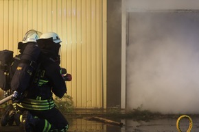 FW-EN: Wetter - Garagenbrand mit mehreren Verletzten