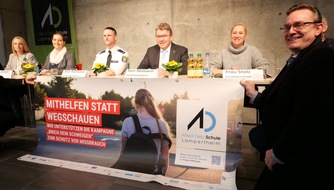 Polizeipräsidium Südhessen: POL-DA: Lampertheim: Wissen statt Wegschauen: Projekttag gegen sexuellen Missbrauch an Alfred-Delp-Schule