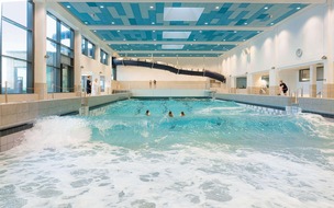 Tourismus Marketing Service Büsum GmbH: „Meerzeit Wellenbad und Spa“ in Büsum erhält Gütesiegel des Sozialverbands Schleswig-Holstein