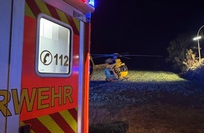 Feuerwehr Detmold: FW-DT: Verkehrsunfall an der Kreuzung Remmighauser x Hornsche Straße - Frontalzusammenstoß zweier PKW