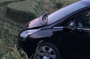 Polizei Minden-Lübbecke: POL-MI: Fluchtversuch endet auf einem Getreidefeld