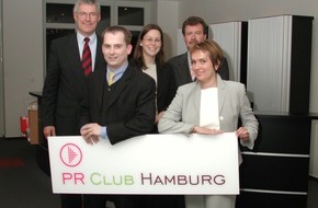 PR-Club Hamburg e. V.: Vorstand PR-Club Hamburg neu gewählt und erweitert - Neue Projekte beschlossen - Der PR - Club Hamburg e. V. wählte gestern, 07.05.2002, seinen neuen Vorstand.