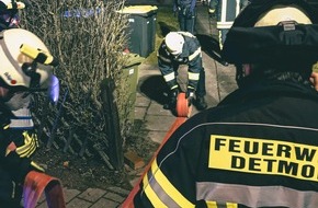 Feuerwehr Detmold: FW-DT: Feuer MiG (Menschenleben in Gefahr)- Bewohner gerettet