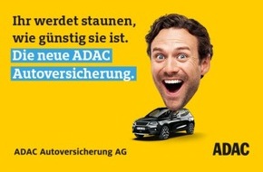 ADAC SE: Kampagnenstart für die neue ADAC Autoversicherung: Sassenbach Advertising bringt Autofahrer zum Staunen / Erste Kampagne von Sassenbach Advertising als ADAC Leadagentur