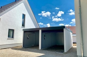 Matthias Schmidt: Carport mit Gerätehaus, Anbau oder Abstellraum Bayern