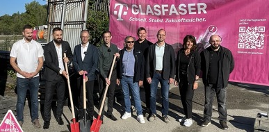Deutsche Telekom AG: Neu&ouml;tting: Spatenstich f&uuml;r Glasfaserausbau