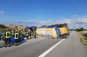 Polizeipräsidium Neubrandenburg: POL-NB: Schwerer Verkehrsunfall auf der BAB 20 mit einer getöteten Person