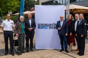 Polizeipräsidium Mittelhessen - Pressestelle Wetterau: POL-WE: Blaulicht-Tag von Polizei, Feuerwehr und Rettungskräfte in Gießen gestartet: Respekt für Einsatzkräfte im Fokus
