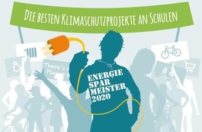 co2online gGmbH: Bewerber-Rekord beim Energiesparmeister-Wettbewerb für Schulen / 16 Landessieger kämpfen per Online-Voting um Bundessieg / Online-Preisverleihung im Bundesumweltministerium in Berlin am 18. September