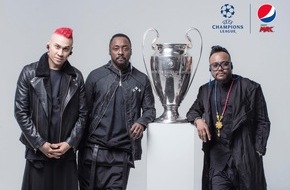 PepsiCo Deutschland GmbH: UEFA und Pepsi MAX feiern die Fußball-Leidenschaft bei der Eröffnungsfeier zum Finale der UEFA Champions League / Live mit dabei am 3. Juni: Die Black Eyed Peas