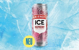 DIAGEO Germany GmbH: DIAGEO PM: NEU! SMIRNOFF ICE RASPBERRY