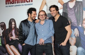 Constantin Film: Kino ist die beste Therapie / IRRE SIND MÄNNLICH feierte große Premiere in München / Ab 24. April im Kino