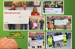 Kaufland: „Jeder Cent zählt“: Kaufland und Kunden spenden über 430.000 Euro für gemeinnützige Organisationen
