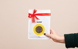 Slurp GmbH: SLURP Presseinfo: Das Weihnachtsgeschenk für neugierige Kaffeefans