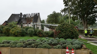 FW-DO: FW-DO: Ergänzung zur Meldung Brand eines landwirtschaftlichen Anwesens in Dortmund - Erneuter Brand in der Nacht