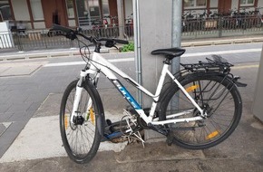 Bundespolizeiinspektion Offenburg: BPOLI-OG: Bundespolizei stellt Fahrrad sicher und sucht den rechtmäßigen Eigentümer