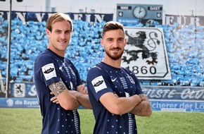 die Bayerische: Ärmel hoch für den guten Zweck: die Bayerische wird zeitweise Ärmelsponsor des TSV 1860 München zugunsten der Münchner Tafel e.V.