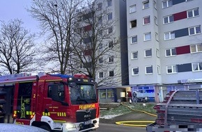 Feuerwehr Detmold: FW-DT: Brand im Hochhaus