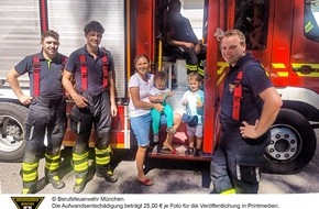 Feuerwehr München: FW-M: Unsichere Schritte auf der Hängebrücke (Obergiesing)