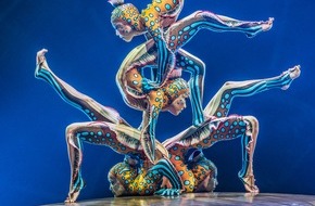 ASTRA Deutschland GmbH: Ultrascharfe Weihnachten über SATELLIT / ARTE überträgt Cirque du Soleil "KURIOS - Cabinet of Curiosities" in UHD über ASTRA 19,2 Grad Ost