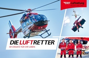 DRF Luftrettung: Bekanntheit, die Leben rettet: DRF Luftrettung launcht erstmalig OOH-Kampagne (FOTO)