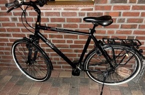 Polizeiinspektion Hameln-Pyrmont/Holzminden: POL-HM: Fahrrad aufgefunden - Wem gehört das Herrenrad?