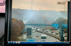 Verkehrsdirektion Mainz: POL-VDMZ: A 63, Nieder-Olm: Starke Sichtbehinderung durch Feuer