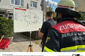 Feuerwehr M&uuml;nchen: FW-M: Kellerbrand fordert zwei Verletzte (Trudering)
