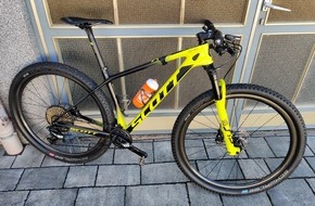 Polizeidirektion Trier: POL-PDTR: Diebstahl eines hochwertigen Mountainbikes