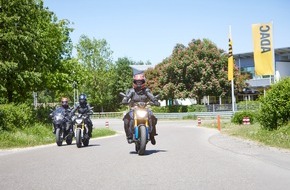 ADAC: Sicher in die Kurven / Start in die Motorradsaison / ADAC warnt vor erhöhtem Unfallrisiko