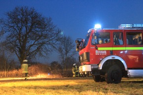 FW-WRN: Gemeldeter Flächenbrand in den Lippewiesen