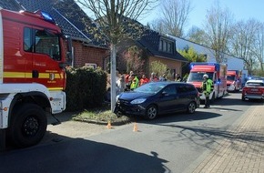 Polizei D&uuml;ren: POL-DN: Kind bei Verkehrsunfall leicht verletzt