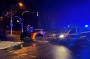 Polizeidirektion Kiel: POL-KI: 210115.1 Kiel: Verfolgungsfahrt mit 15km/h