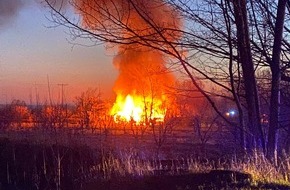 Polizeidirektion Neustadt/Weinstraße: POL-PDNW: Brand eines Gartenhauses