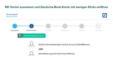 Verimi: Verimi: Identitätsnachweise jetzt mit wenigen Klicks