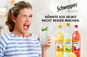 Schweppes: Neuer TV-Spot: Anke Engelke wirbt für Schweppes Fruity