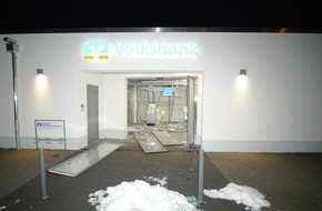 Polizeipräsidium Mainz: POL-PPMZ: Geldautomat in Gewerbegebiet Stromberg gesprengt- Foto