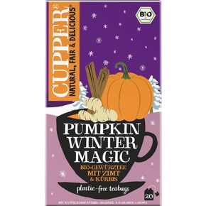 Presseinfo: Neue Cupper Teas Limited Edition: Pumpkin Winter Magic