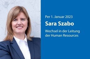 Universitätsklinik Balgrist: Sara Szabo übernimmt per 1.1.2023 die Leitung der Human Resources