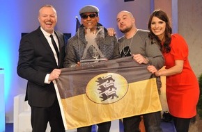 ProSieben: Max Herre und der doppelte Xavier Naidoo beim "Bundesvision Song Contest 2013" auf ProSieben (BILD)