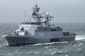 Presse- und Informationszentrum Marine: Korvette "Oldenburg" läuft zum UNIFIL-Einsatz aus