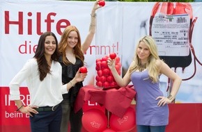 ProSiebenSat.1 Media SE: Blutspendedienst gewinnt ProSiebenSat.1  Group als Aktionspartner / Mitarbeiter und Promis zeigen Flagge und spenden 54 Liter Blut (BILD)