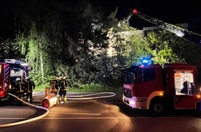 Freiwillige Feuerwehr der Stadt Goch: FF Goch: Brandstiftung: Unbekannte zündeln an ehemaligen Belgierhäusern