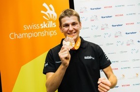SwissSkills: Romain Giuriani gagne la première médaille pour le canton de Genève