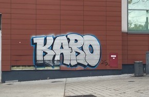Polizeidirektion Wittlich: POL-PDWIL: Sachbeschädigungsserie durch Graffiti in Wittlich