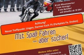 Polizeiinspektion Emsland/Grafschaft Bentheim: POL-EL: Lingen - Motorradfahrerstammtisch am 03.08.23